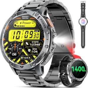 Haulvean Military Smart Watches for Men