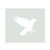 Hawk 2 Reusable Mylar Stencil, 10 mil Plastic Paint Stencil for Crafts and Decor - 16 Inch