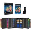 H & B 148PCS Drawing Kit Colored Pencils Set for Adults with Sketchbook