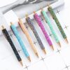HBCDAAQ 7pcs metal pen glitter powder ballpoint cute cartoon multicolor sequins