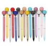 HBCDAAQ Ballpoint Pen Round Colored Metal Material Beautiful 0.7mm Student Stationery