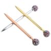 HBCDAAQ Ballpoint Pen Round Colored Metal Material Beautiful 0.7mm Student Stationery