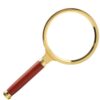 HBCDAAQ Magnifying Glass Handheld Reading Magnifier for Seniors Kids Real Lens