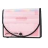 Headerbs File Folder Organizer PP Expanding Document Holder 24 Pockets 33 X 24 Cm A4 Letter Size with Elastic Closure for Office School Travel Filing and Paper Storage (Pockets Folder)