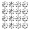 Head Metal Paper Fasteners 100pcs for DIY Craft and Office Use