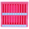 Healifty Phone Tray Organizer Pink with 20 Grid Compartments Epe Foam