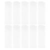 Healifty Plastic Binder Dividers for Looseleaf Pages for Portable Organization and Space Saving with Writable Tabs 10pcs Sturdy Page Dividers for Students and Professionals in Office