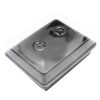 HEALLILY Black Plastic Growing Tray for Flower Seedlings with Air Design and Humiture Adjustable Features, for Home Gardening and Flower Nursery Production