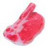 HEALLILY Realistic Fake Steak Model PVC Play Food with Easy-to-Clean Surface and Lightweight Design for Professional Display Environments and Visual Merchandising