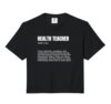 Health Teacher Definition Funny Quote Comfort Colors Crop Top
