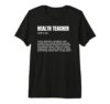 Health Teacher Definition Funny Quote Premium Tri-Blend T-Shirt