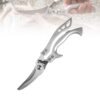 Heavy-Duty Poultry Shears Spring-Loaded Stainless Steel Kitchen Scissors