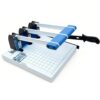 Heavy Duty 3 Hole Paper Punch, Adjustable Margin 8-15mm, Punch Diameter 3-6mm, Perfect for Documents, Vouchers, and Archives