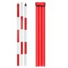 Heavy Duty Detachable Centering Rod - Aluminum Modular Survey Range Pole 2m/3m/5m with Rivet Reinforced Design, Hardened Metal Spike & Portable Oxford Storage Bag for Surveying Professionals