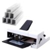Heavy Duty Double Head Stapler, Long Reach Anti-Jam for Office