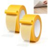 Heavy Duty Double Sided Tape, High Tack Double Sided Mesh Tape, 2026 Upgraded Waterproof Strong Grid Double for DIY Crafts Rugs Wall Home Office