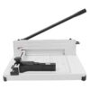 Heavy Duty Guillotine Paper Cutter 27.56", 400 Sheet Capacity A4, HSS Blade