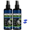Heavy Duty Mower Cleaner Degreaser Spray, Fast Acting Grass Grease Remover (2PCS)