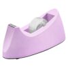 Heavy Duty One-Handed Weighted Office Tape Dispenser, Fits 1" Core, Purple
