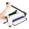 Heavy Duty Paper Cutter, 400 Sheet Capacity Guillotine Paper Cutter,12 Inch