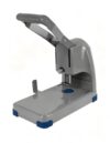 Heavy Duty Single Hole Puncher with Extendable Ruler, 3-6mm Adjustable Hole Punch for Paper and Plastic, 30mm Capacity Manual Punch for Office Craft