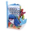 HECCEI Soft Baby Book Crinkle Books for Babies Baby Toys with Ocean Tails