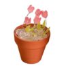 HEEPDD DIY Kit Night Light, Ceramic Acrylic Tulip Potted Decor