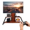 Height Adjustable Rolling TV Cart for 60 to 100 Inch Screens