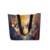 HEizmorixs Colorful Butterfly Print Canvas Grocery Tote Bag -2