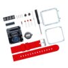 hejhncii LED Digital Tube Display Electronic Watch Assembly Kits Wrist Clock with Silicone Metal Parts Assembly Wristwatches Parts