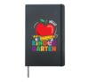 Hello Kindergarten Back to School Teacher Kids Girls Boys Hardcover Journal, Black