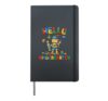 Hello Kindergarten Master Builder Bricks Blocks School Hardcover Journal, Black