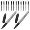 Hemobllo 100pcs Oily Marker Pen Fine Point Permanent Plastic
