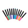 Hemobllo Dry Erase Markers and PC Fluorescent Blackboard 12pcs for Acrylic