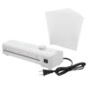 Hemobllo Portable A4 Laminator Machine for Documents and Photos with Hot and Cold Lamination, Lightweight Plastic Design, Quiet Operation, Fast Preheat Time, for Office and Crafts Use
