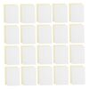 HEMOTON 50 Sets Carbonless Copy Sheets White and Yellow 2-way Duplicate Copy Sheets for Order Forms and Restaurants, Easy Archiving Portable Pads for Effortless Duplicate Creation and Time