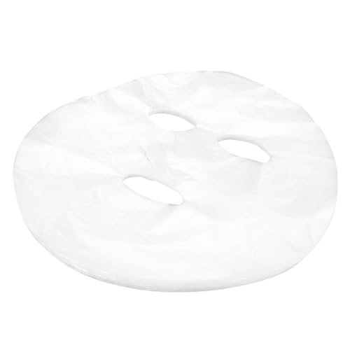 Hemoton 600pcs Facial Sheet Face Masks Made of Pe Material for Professional Spa Use and Travel, Portable Single Use Plastic Facial Masks that Skin Condition and Boost Absorption