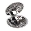 HERCHR Shell Jewelry Dish Tray, 12x12x5cm Vanity Decor