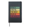Here's Yvette The Best Mom In The World Mother's Day Retro Hardcover Journal, Black