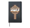 He Would Love First H.W.L.F. Christian Hardcover Journal, Black