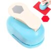 Hexagon Paper Punch Craft Tool 3 Size Hole Punch for Card Making