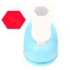Hexagon Paper Punch for Scrapbooking Cards, DIY Handmade Crafting Tool