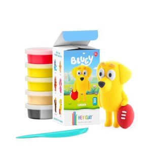 HEY CLAY Air Dry Clay, Modeling Magic Clay Kit for Kids 3+, Bluey & Friends