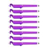 HEYZARDA Personalized Pens with QR Code Printing Area 100 Pcs Bulk, Purple