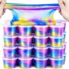HFCHUPIN Galaxy Slime Kit, 24 Pack DIY Stress Relief Putty Toy, Perfect Party Favors for Kids Ages 6-12,Classroom Reward Birthday Christmas