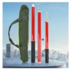 High-Voltage DC Discharge Rod - Telescopic Insulated Tool with Ground Wire, Epoxy Resin for Safe Power Maintenance and Electrical Discharge Solutions