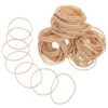 High Elastic Rubber Bands 3mm round Beige Rubber for Glassware
