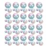 High Gloss Faux Pearl Beads Abs Vase Filler Round 8-20mm