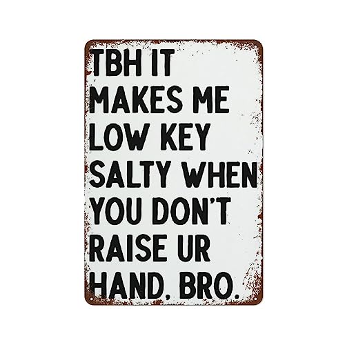High School Classroom Funny Math s English Classroom Decor Junior High Sign Science Retro Nostalgic Metal Tin Sign Wall Quote Living Room Bathroom Gym Gift for Friends Family Lady 8x12 Inch