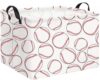 HKEC Rectangle Storage Basket,Gift Basket Empty with Handles for Kids,Cute Organizer Toy Bin,Room Decor(Big Baseball)